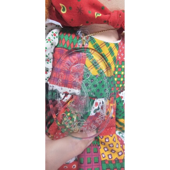 Vintage 1988 Holly Hobbie Christmas Collector's Edition 20" Doll - Picture 3 of 10